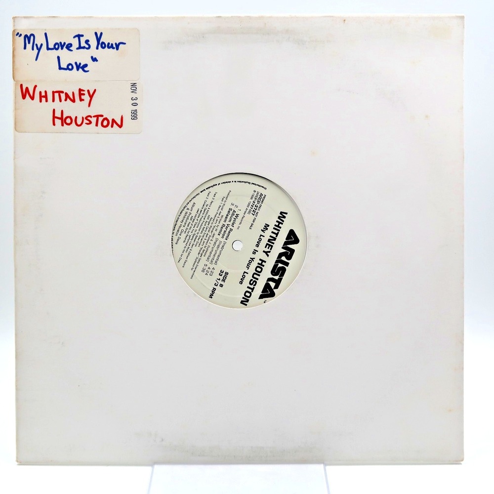 WHITNEY HOUSTON MY LOVE IS YOUR LOVE REMIXES DOUBLE VINYL LP PROMO ACAPPELLA
